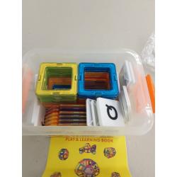 Lirs TOYS 72-pcs: Magnetic Blocks, Magnetic Tiles, Building Blocks Set for Kids/Toddlers - Great for 3+ Year Old .Creativity & Educational Toys for Boys/Girls.Premium 3D