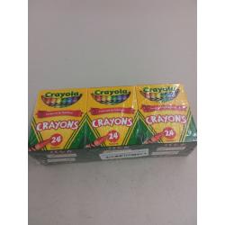 Crayola Crayons 24 Count 6 Pack