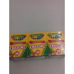 Crayola Crayons 24 Count 6 Pack