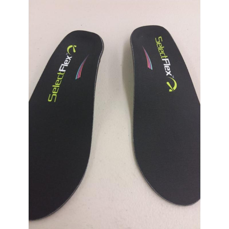 SelectFlex®Adjustable-Arch Orthotic Insole, Custom Arch Support: Plantar Fasciitis, Neuropathy, Flat Feet, Overpronation, Aching Feet, Foot Pain, Mortons Neuroma, Low Back Pain.Men/Women
