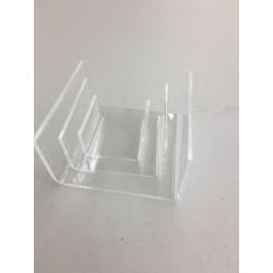 Small Low Profile Riser 3pcs Set in Clear Acrylic by Display Stands