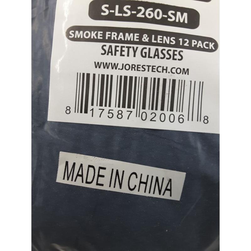 Safety Protective Glasses Case of 12 - JORESTECH Eyewear