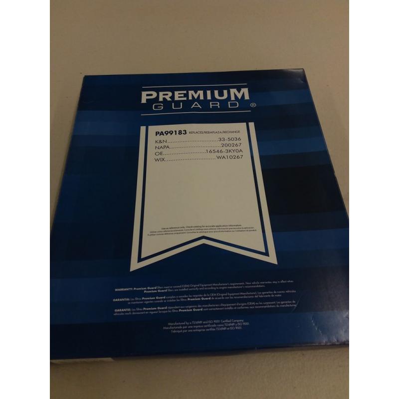 Premium Guard Air Filter PA99183