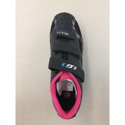 Louis Garneau - Women's Multi Air Flex Bike Shoes for Indoor Cycling, Commuting and MTB, SPD Cleats Compatible with MTB Pedals, Black/Pink, US (8), EU (39)