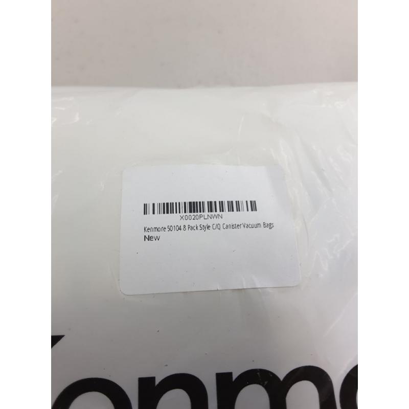 Kenmore Vacuum Bag, Type C and Q, 8-Pack