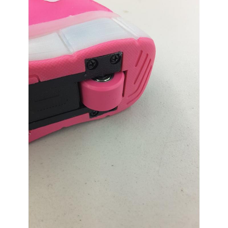 SDSPEED 7 Colors LED Rechargeable Kids Roller Skate Shoes with Single Wheel Shoes Sport Sneaker