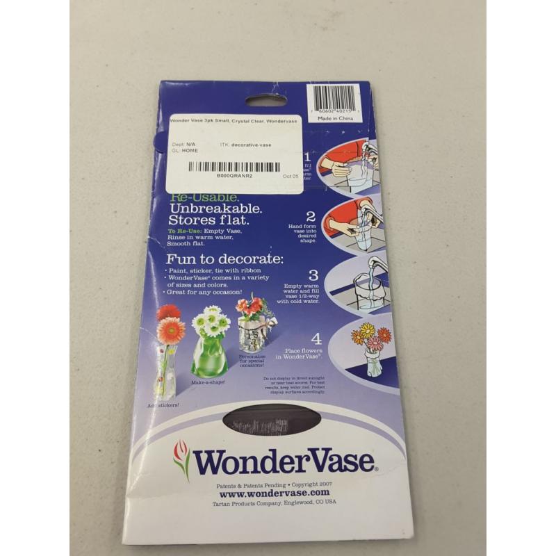 Wonder Vase 3 Pack