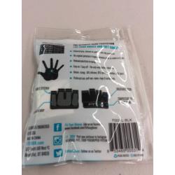 Callus Guard  Workout Gloves, Large, Black - Fit Four