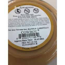 Tyler Candle Company Cowboy