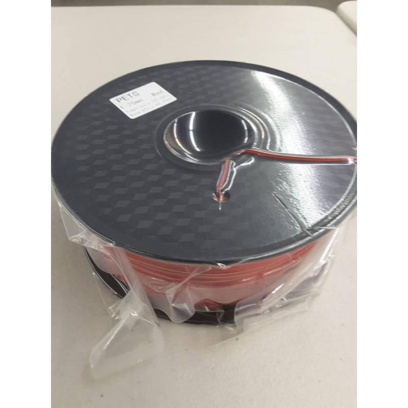 PRILINE PETG-1KG 1.75 3D Printer Filament, Dimensional Accuracy +/- 0.03 mm, 1kg Spool, 1.75 mm, Red