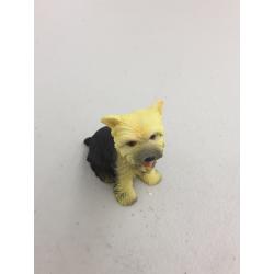 Yorkshire Terrier Puppy / Dog - Yorkie Statue Figurine Sculpture Model