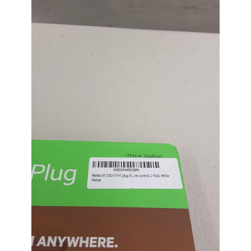 Wemo Mini Smart Plug, 2-Pack