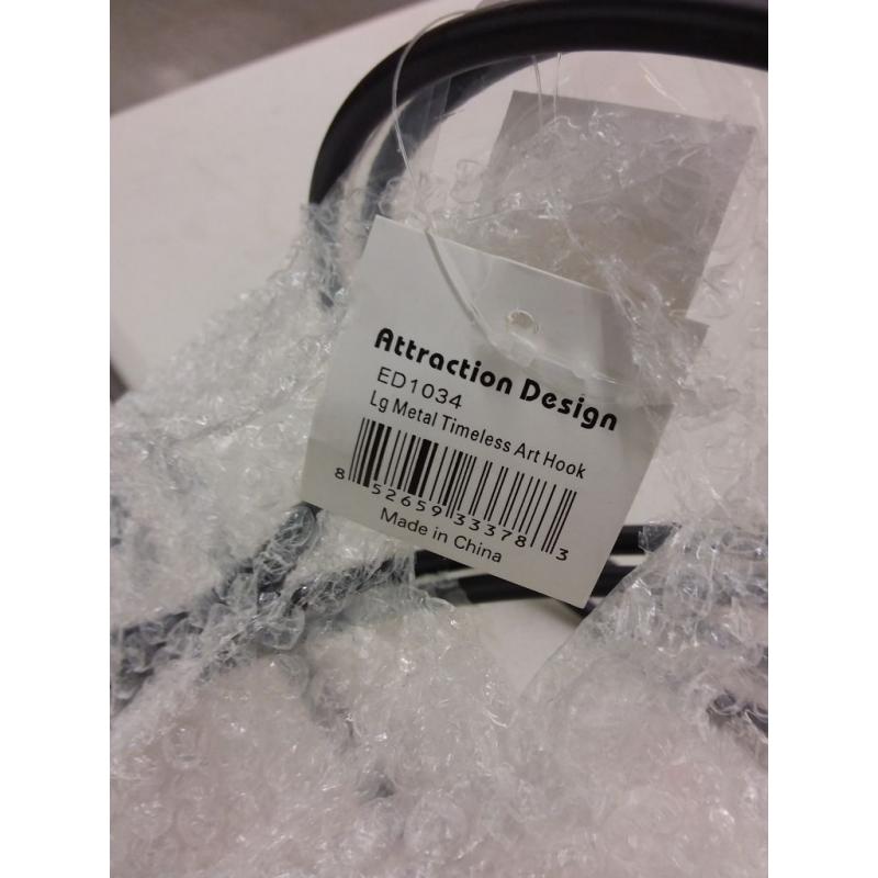 Black Metal Stand Holder - Ornament Display Stand Set of 2