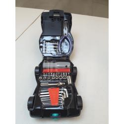 34 Piece Car Hardware Toolkit With Light by Furniture Creations