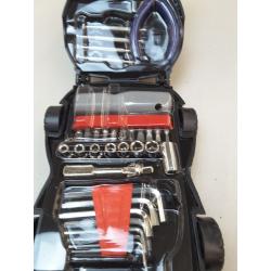 34 Piece Car Hardware Toolkit With Light by Furniture Creations