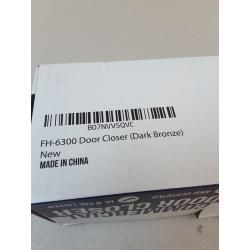 Fortstrong Door Closer Lightweight Commercial Door Closer Fs-6300b, Size 4, (black)
