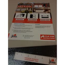 Garage Door Window Magnets by Jones Mountain