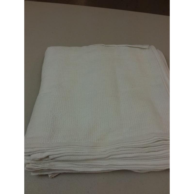 Pacific Linens 24-Pack, White, 100% Cotton Towel