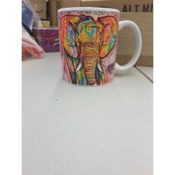 Dean Russo Elephant Modern Animal Art Porcelain Gift Coffee