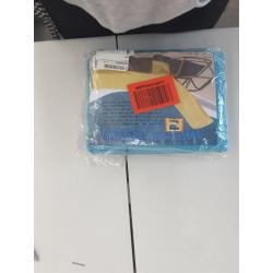 Microfibre Lounge Chair Towel for Sunbathing, Quickdry Windproof with Pocket 70x25 Inch Color Emerald. Brand: YISAMA