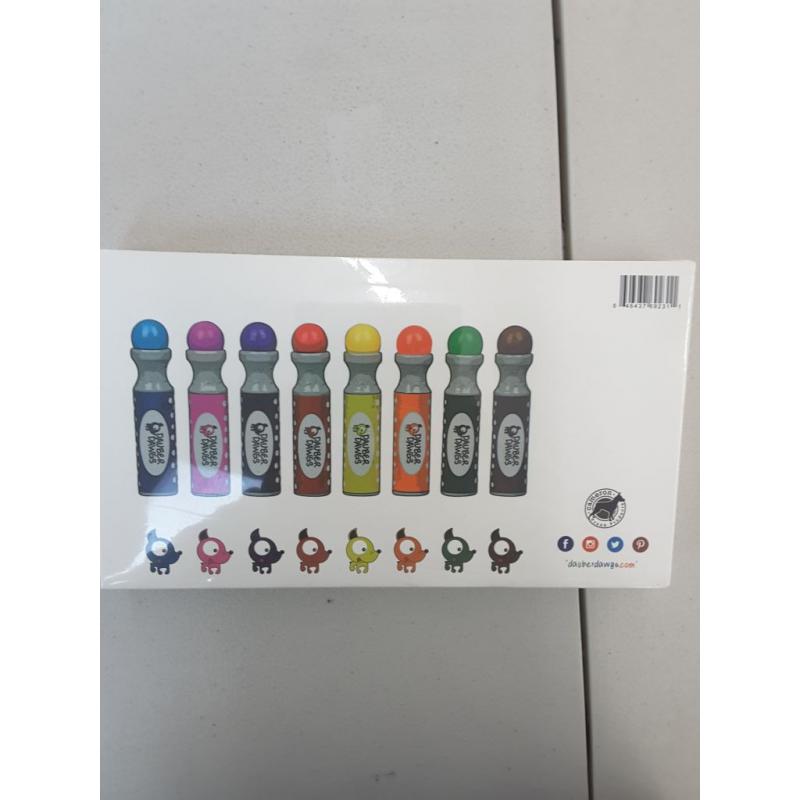 8-pack Washable Dot Markers, Dauber Dawgs