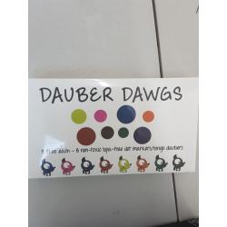 8-pack Washable Dot Markers, Dauber Dawgs