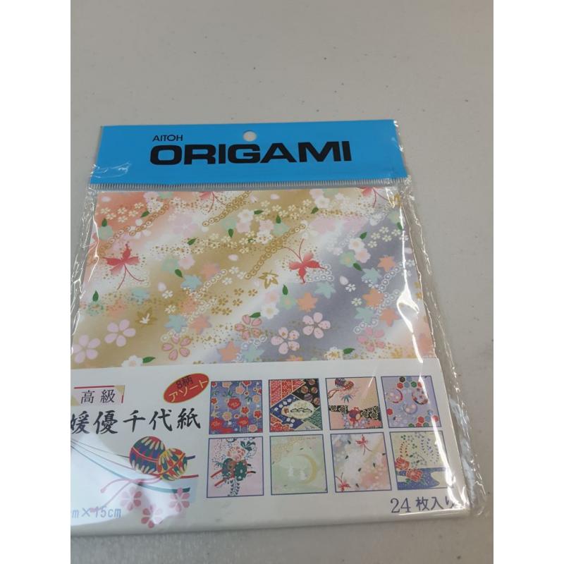 Origami, 24 Sheets, 5 7/8 X 5 7/8 Inches