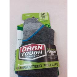 Hiker Micro Crew Light Cushion Sock - Boy's, Color: Gray, Size: Small