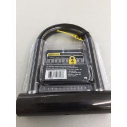 Bell Sports Catalyst 200 Travel Size U-Lock Bicycle Lock, Security Level 4, Black