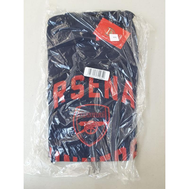 Arsenal FC Navy Gunners -Navy Blue and Red Arsenal T-Shirt XXL