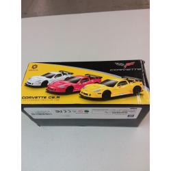 Corvette C6.R Friction car Yellow TRG by Braha