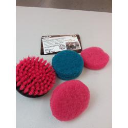 Drill Brush Attachments Kit