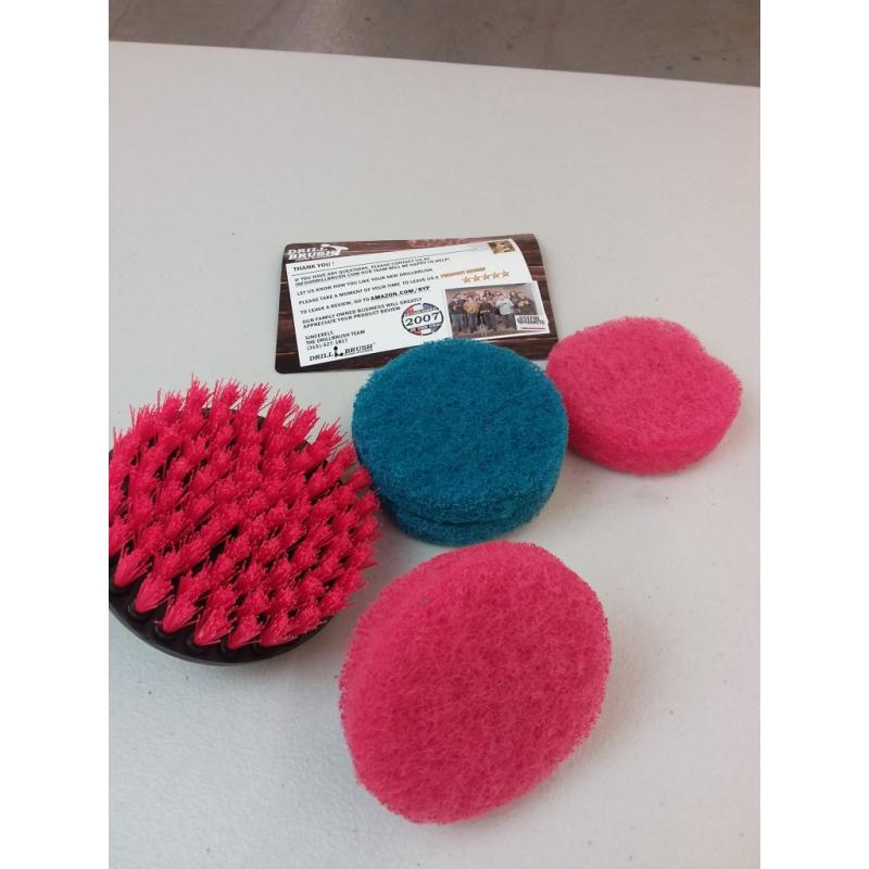 Drill Brush Attachments Kit