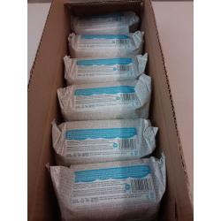 Gentle Biodegradable Organic Cotton Baby Wipes, 6 Packs of 50 (300 Wipes)