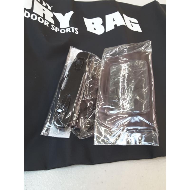 Inddy Dry Bag Outdoor Sports, 10 Liters, Black