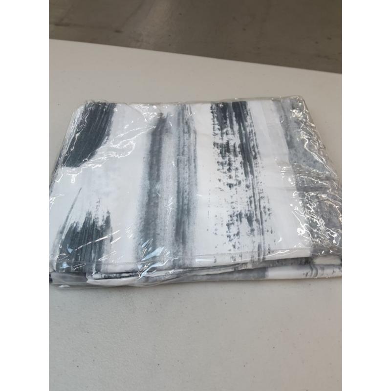 Nanko Art Duvet Cover Set Queen, 3 Piece , Black and White