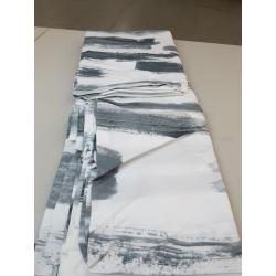 Nanko Art Duvet Cover Set Queen, 3 Piece , Black and White