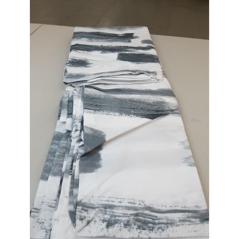 Nanko Art Duvet Cover Set Queen, 3 Piece , Black and White