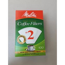 Melitta #2 Cone Coffee Filters