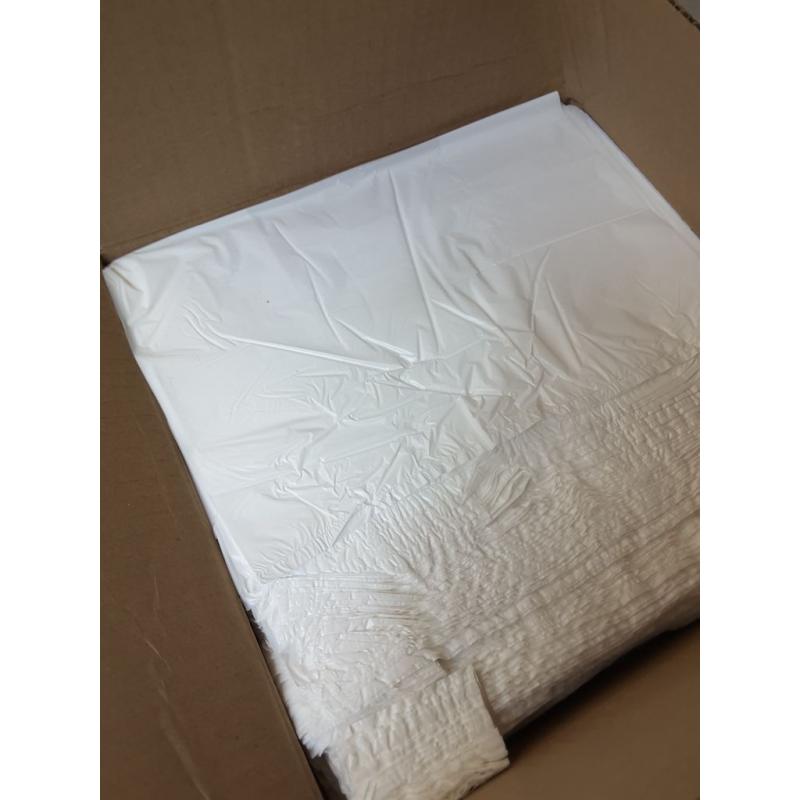 Plastic Bag-Standard White Plain T-Shirt Bag 11.5x6.5x21.5 15 mic - 1000 bags/case