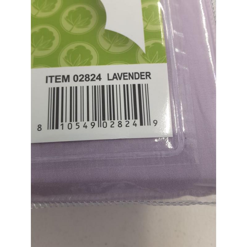Fitted Sheets (King) Purple - Superior Linen