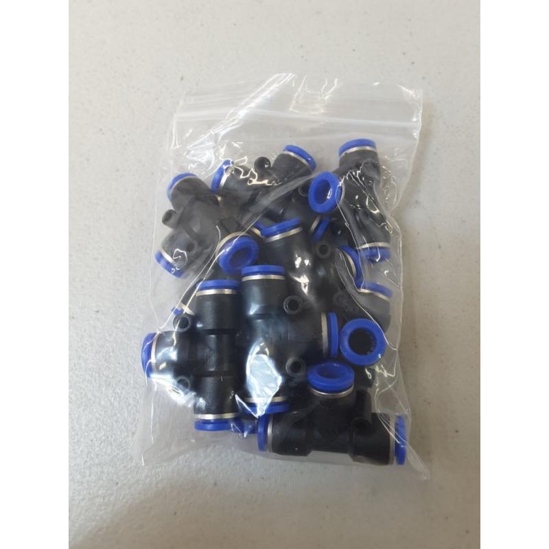 Push Fittings 8mm Or 5/16 OD 10 Pack