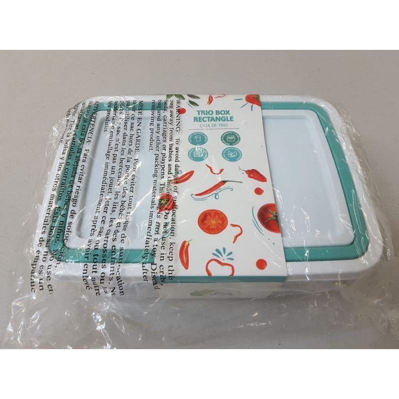 Trio Rectangle Container