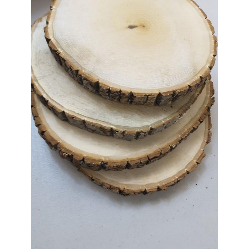 Decorative Tree Discs, Large (9-11 inches, Set of 4)