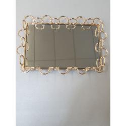 Decorative Square Metal Mirror