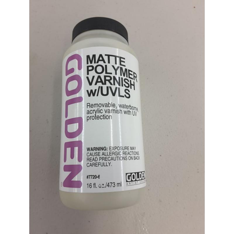 Matte Polymer Varnish W/ Uvls