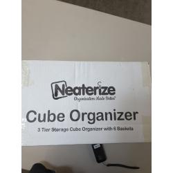 6 Cube Organizer - Set of Storage Cubes Included