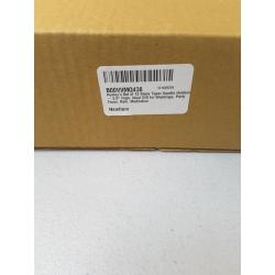 Hosley Set of 12 Glass Taper Candle Holders 2.5 Inch High