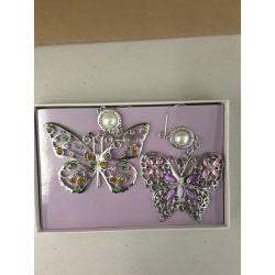 Butterfly Christmas Ornaments