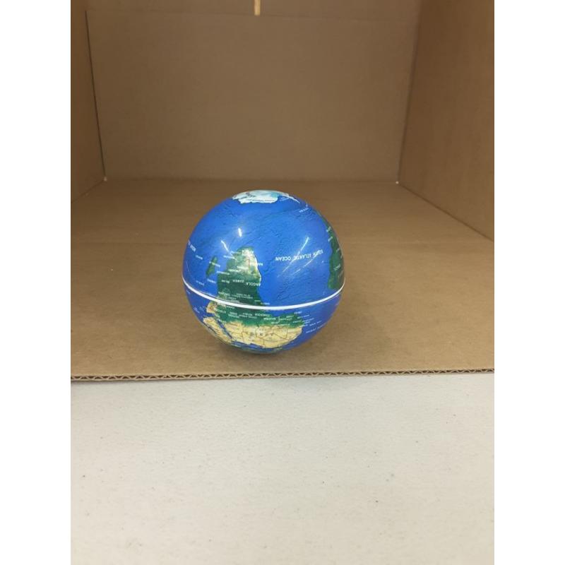 Magnetic Levitation Floating World Map Globe With C Shape Base